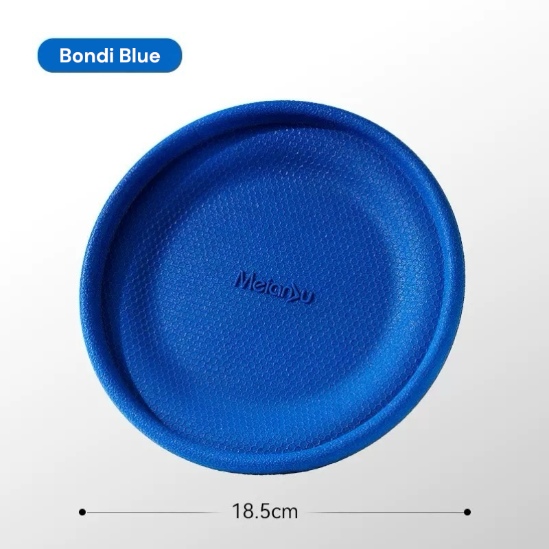 MEIANJU Anti-Chew Silicone Dog Frisbee Soft Non-Slip