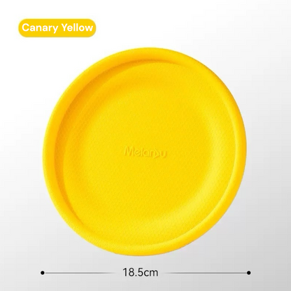 MEIANJU Anti-Chew Silicone Dog Frisbee Soft Non-Slip