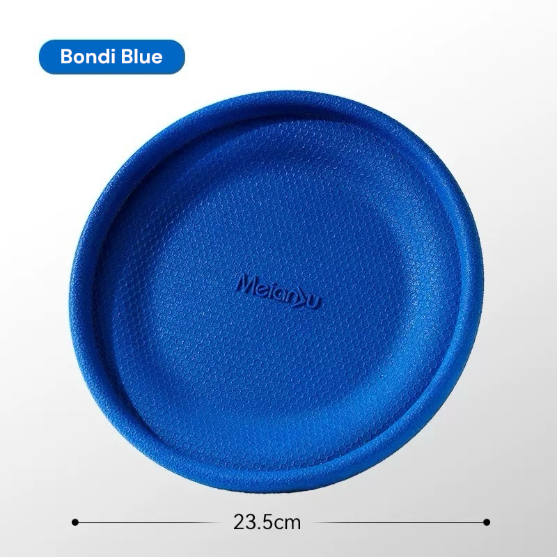 MEIANJU Anti-Chew Silicone Dog Frisbee Soft Non-Slip