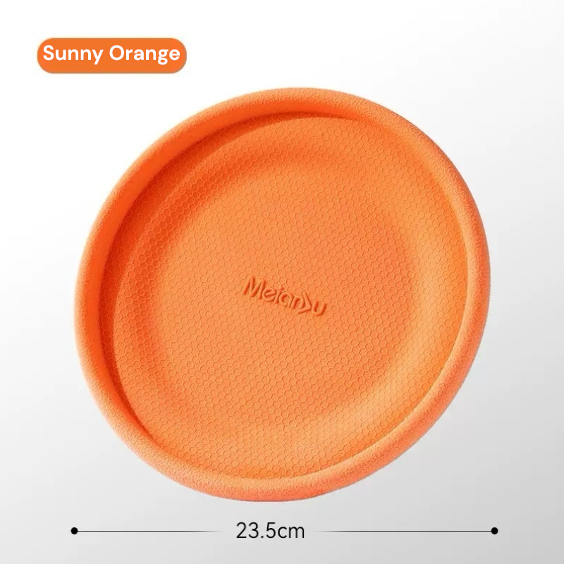 MEIANJU Anti-Chew Silicone Dog Frisbee Soft Non-Slip