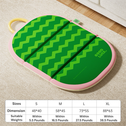 Handheld Dual-Sided Pet Sleeping Mat – Reversible Foldable Lightweight Dog & Cat for All Seasons